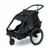 Cube Double CMPT Kinderanhänger -Fahrrad Verkaufsladen az Cube Double CMPT Kinderanhaenger 0 black 226502