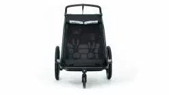 Cube Double CMPT Kinderanhänger -Fahrrad Verkaufsladen az Cube Double CMPT Kinderanhaenger 4 black 226502