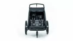 Cube Double CMPT Kinderanhänger -Fahrrad Verkaufsladen az Cube Double CMPT Kinderanhaenger 5 black 226502