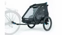 Cube Double CMPT Kinderanhänger -Fahrrad Verkaufsladen az Cube Double CMPT Kinderanhaenger 8 black 226502