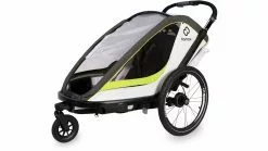 Hamax Breeze Kinderanhänger -Fahrrad Verkaufsladen az Hamax Breeze Kinderanhaenger 12 WHITEGREEN 226581