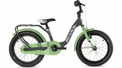 S'cool NiXe Alloy 16 -Fahrrad Verkaufsladen az scool nixe alloy 16 0 darkgreypastelgreen 216290